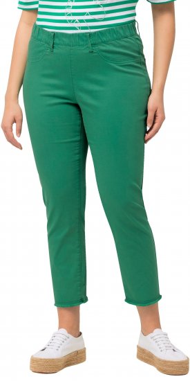 Ulla Popken Stretch Blend Bengaline Pants Emerald Green - Jeans & Hosen in Großen Größen – Plus Size - 
