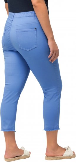 Ulla Popken Stretch Blend Bengaline Pants Blue - Jeans & Hosen in Großen Größen – Plus Size - 