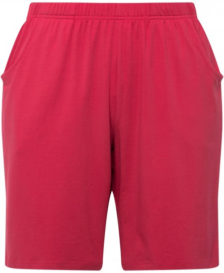 Ulla Popken Stretch Knit Bermuda Shorts Red - Jeans & Hosen in Großen Größen – Plus Size - Jeans & Hosen, EU 42-70