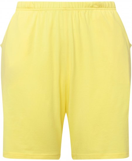 Ulla Popken Stretch Knit Bermuda Shorts Orange - Jeans & Hosen in Großen Größen – Plus Size - 