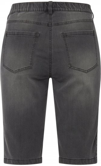 Ulla Popken Basic Denim Mandy Bermuda Shorts Denim Blue - Jeans & Hosen in Großen Größen – Plus Size - 