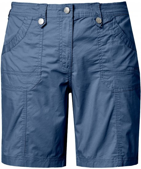 Ulla Popken Cargo Bermuda Shorts Atlantic Blue - Jeans & Hosen in Großen Größen – Plus Size - 