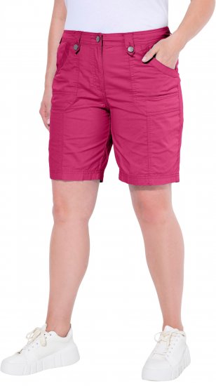 Ulla Popken Cargo Bermuda Shorts Pale Lilac - Jeans & Hosen in Großen Größen – Plus Size - 