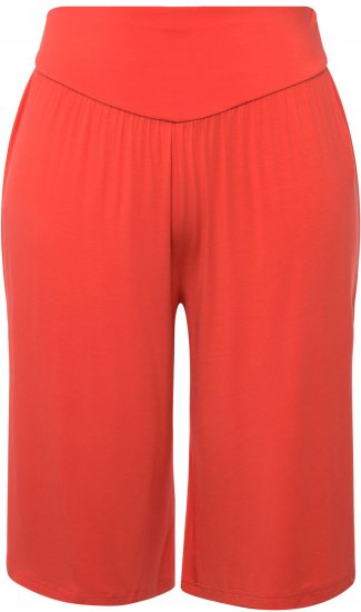 Ulla Popken Wide Leg Flared Bermuda Shorts - Jeans & Hosen in Großen Größen – Plus Size - 