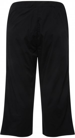 Ulla Popken Cropped Ruby Fit Pants Black - Jeans & Hosen in Großen Größen – Plus Size - 