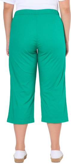 Ulla Popken Cropped Ruby Fit Pants Emerald Green - Jeans & Hosen in Großen Größen – Plus Size - 