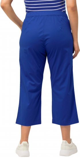 Ulla Popken Cropped Ruby Fit Pants Blue - Jeans & Hosen in Großen Größen – Plus Size - 