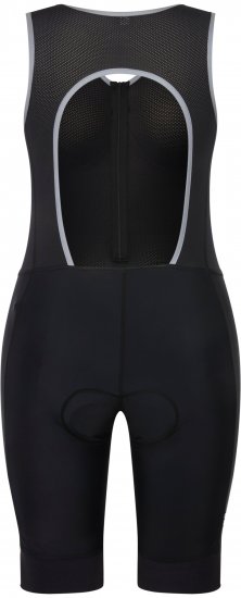 Ulla Popken Padded Cycling Zip Front Bodysuit Black - Jeans & Hosen in Großen Größen – Plus Size - 