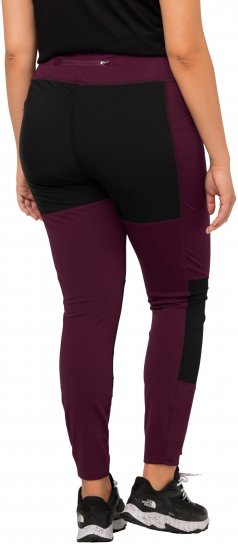 Ulla Popken High Waisted Hiking Leggings Purple - Jeans & Hosen in Großen Größen – Plus Size - 