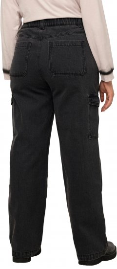 Ulla Popken Mandy Cargo Jeans Black - Jeans & Hosen in Großen Größen – Plus Size - 
