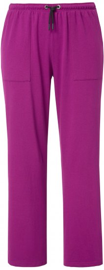 Ulla Popken Straight Leg Joggers Purple - Jeans & Hosen in Großen Größen – Plus Size - 