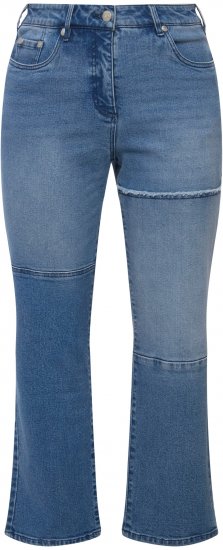 Ulla Popken Patchwork Jeans Blue - Jeans & Hosen in Großen Größen – Plus Size - 