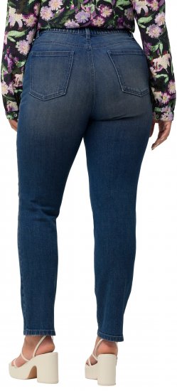 Ulla Popken Sammy Destroy 5 Pocket Jeans Blue Denim - Jeans & Hosen in Großen Größen – Plus Size - 