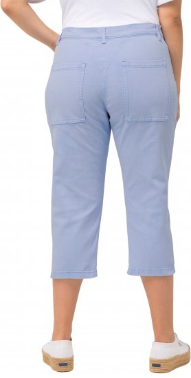 Ulla Popken Capri Boyfriend Jeans Blue - Jeans & Hosen in Großen Größen – Plus Size - 