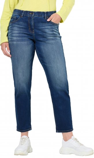 Ulla Popken Boyfriend Jeans Blue Denim - Jeans & Hosen in Großen Größen – Plus Size - 
