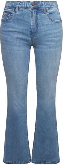Ulla Popken Bootcut Marie Jeans Light Blue Denim - Jeans & Hosen in Großen Größen – Plus Size - 