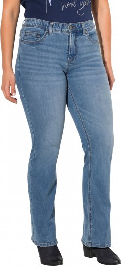 Ulla Popken Bootcut Marie Jeans Light Blue Denim - Jeans & Hosen in Großen Größen – Plus Size - 
