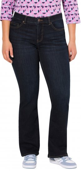 Ulla Popken Bootcut Marie Jeans Grey Denim - Jeans & Hosen in Großen Größen – Plus Size - 