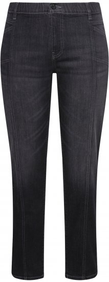 Ulla Popken Decorative Seam Boyfriend Jeans Dark Teal - Jeans & Hosen in Großen Größen – Plus Size - 