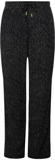 Ulla Popken Speckled Crepe Pull On Pants Black - Jeans & Hosen in Großen Größen – Plus Size - 