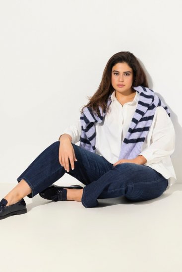 Ulla Popken Bootcut Stretch Fit Jeans Blue - Ulla Popken - Ulla Popken Mode in großen Größen