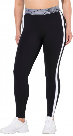 Ulla Popken High Waisted Leggings Black - Jeans & Hosen in Großen Größen – Plus Size - 