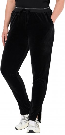 Ulla Popken Velvet Leggings Black - Jeans & Hosen in Großen Größen – Plus Size - 