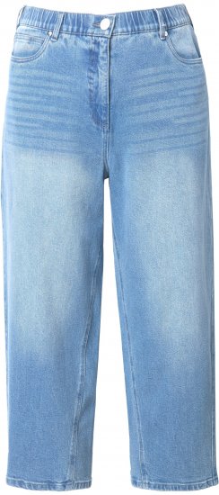 Ulla Popken Tapered Leg Mom Jeans Blue - Jeans & Hosen in Großen Größen – Plus Size - 