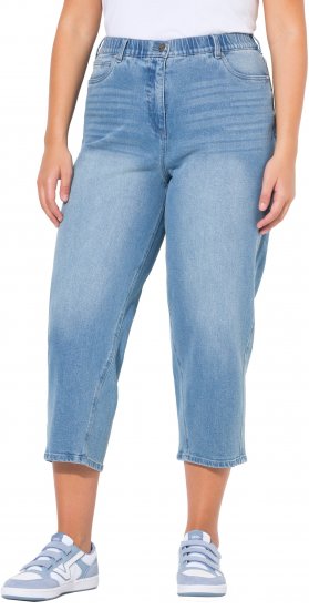 Ulla Popken Tapered Leg Mom Jeans Blue - Jeans & Hosen in Großen Größen – Plus Size - 