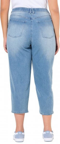 Ulla Popken Tapered Leg Mom Jeans Blue - Jeans & Hosen in Großen Größen – Plus Size - 