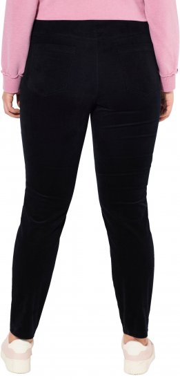 Ulla Popken Corduroy Leggings Navy - Jeans & Hosen in Großen Größen – Plus Size - 