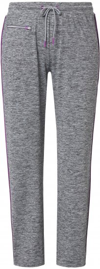 Ulla Popken Quick Drying Jogging Pants Grey - Jeans & Hosen in Großen Größen – Plus Size - 