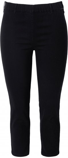 Ulla Popken Cropped Jeggings Black - Jeans & Hosen in Großen Größen – Plus Size - 