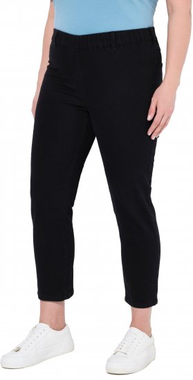 Ulla Popken Cropped Jeggings Black - Jeans & Hosen in Großen Größen – Plus Size - 