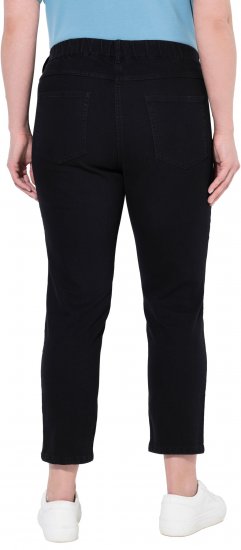 Ulla Popken Cropped Jeggings Black - Jeans & Hosen in Großen Größen – Plus Size - 