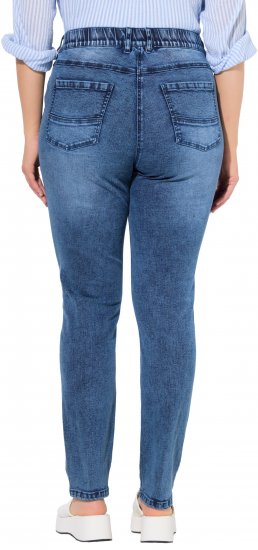 Ulla Popken Vintage Wash Stretch Fit Jeans Blue Denim - Jeans & Hosen in Großen Größen – Plus Size - 