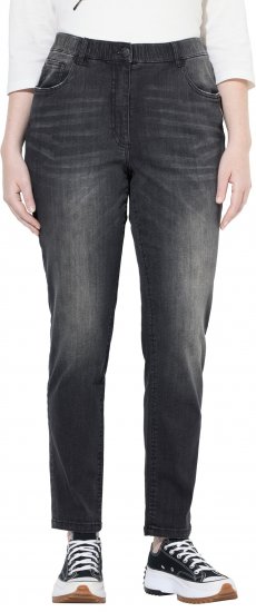 Ulla Popken Vintage Wash Stretch Fit Jeans Black - Jeans & Hosen in Großen Größen – Plus Size - 