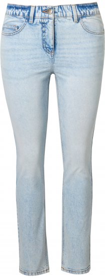 Ulla Popken Slim Leg Stretch Fit Jeans Light Blue Denim - Jeans & Hosen in Großen Größen – Plus Size - 