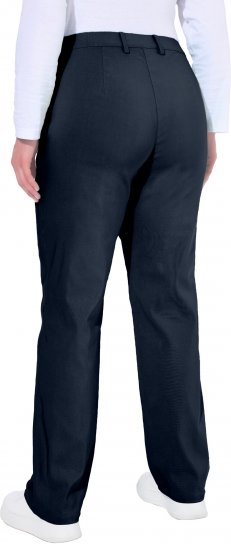 Ulla Popken Thermal Stretch Fit Mony Pants Navy - Jeans & Hosen in Großen Größen – Plus Size - 