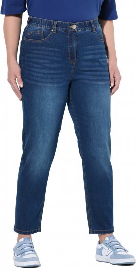 Ulla Popken Stretch Fit Mom Jeans Blue Denim - Jeans & Hosen in Großen Größen – Plus Size - 
