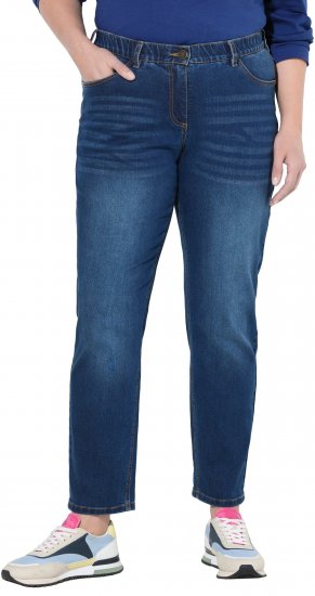Ulla Popken Stretch Fit Boyfriend Jeans Blue - Jeans & Hosen in Großen Größen – Plus Size - 