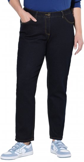 Ulla Popken Stretch Fit Boyfriend Jeans Denim Blue - Jeans & Hosen in Großen Größen – Plus Size - 
