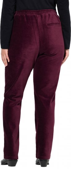 Ulla Popken Corduroy Elastic Waist Pants Brown - Jeans & Hosen in Großen Größen – Plus Size - 
