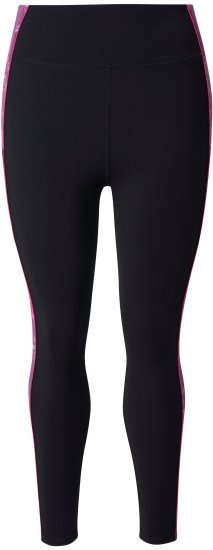 Ulla Popken Quick Drying Botanical Print Sport Leggings Black - Jeans & Hosen in Großen Größen – Plus Size - 