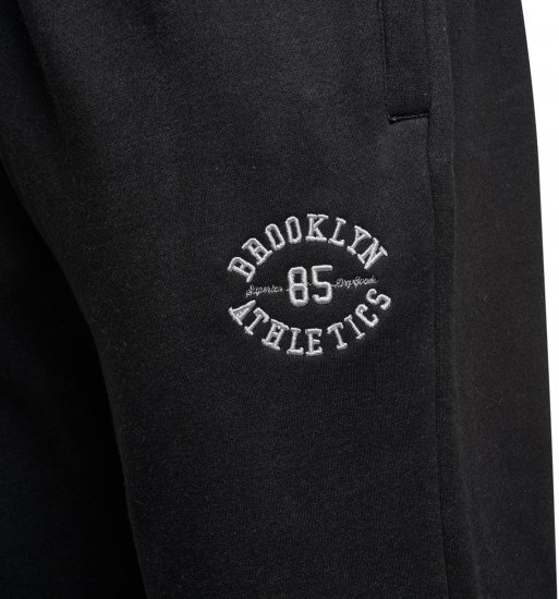 Kam Jeans 242 Brooklyn Athletics Jog Pants Black - Jogginghosen für herren - Jogginghosen für Herren in großen Größen
