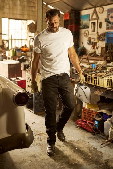 JP1880 Leather Pants Regular Fit Buffalo Nubuck Dark Brown - Herren-jeans & -hosen - Herren-Jeans & -Hosen in großen Größen