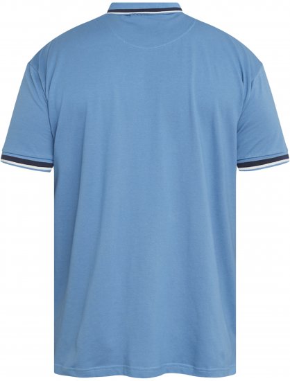 North Latitude 61128 Superflex Piqué-Poloshirt Blau - Polo-shirts für herren - Polo-Shirts für Herren in großen Größen