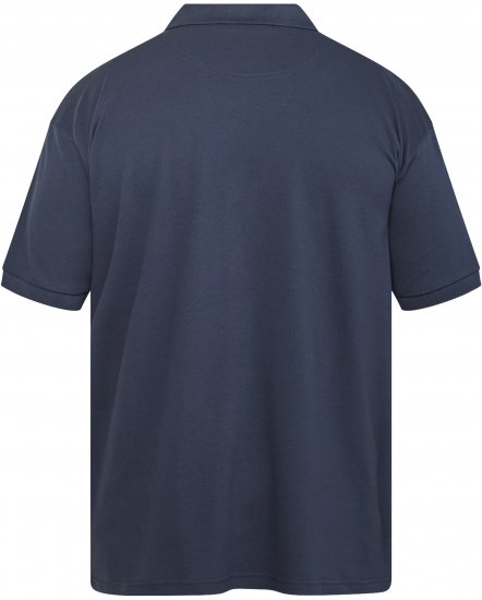 North Latitude 61130 Piqué-Poloshirt mit Brustprint Marineblau - Polo-shirts für herren - Polo-Shirts für Herren in großen Größen