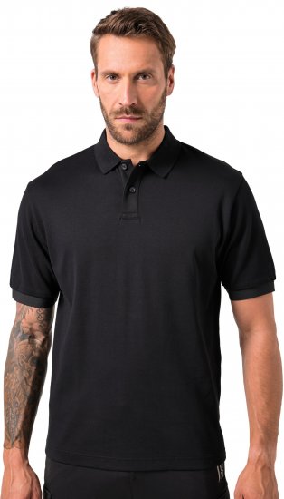 JAY-PI FLEXNAMIC® Poloshirt Black - Polo-shirts für herren - Polo-Shirts für Herren in großen Größen