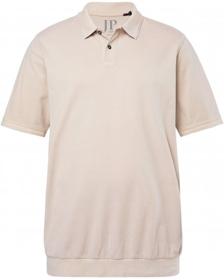 JP1880 Polo Shirt Short Sleeve Pique Dark Dusty Pink - Polo-shirts für herren - Polo-Shirts für Herren in großen Größen